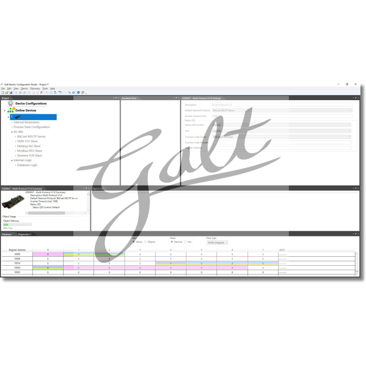 Galt Electric Configuration Studio